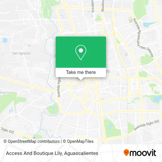 Access And Boutique Lily map