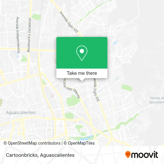 Cartoonbricks map