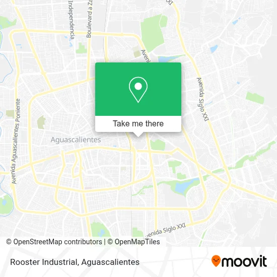 Rooster Industrial map