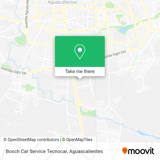 Bosch Car Service Tecnocar map