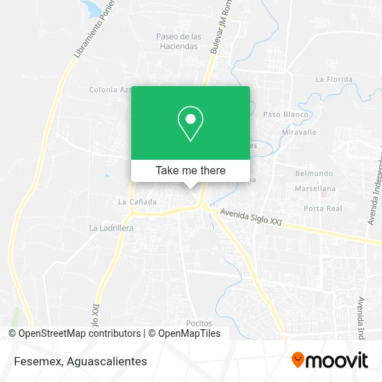 Fesemex map