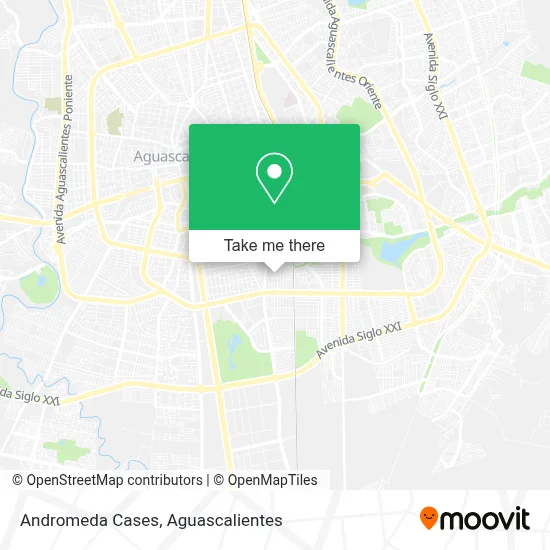 Andromeda Cases map