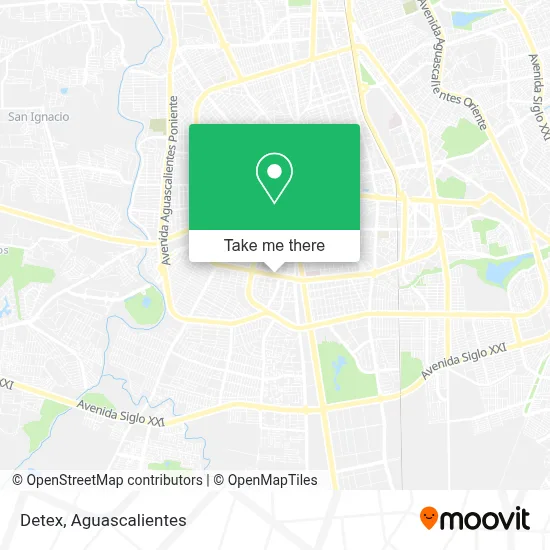 Detex map