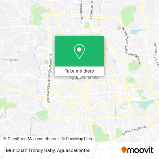 Municuaz Trendy Baby map