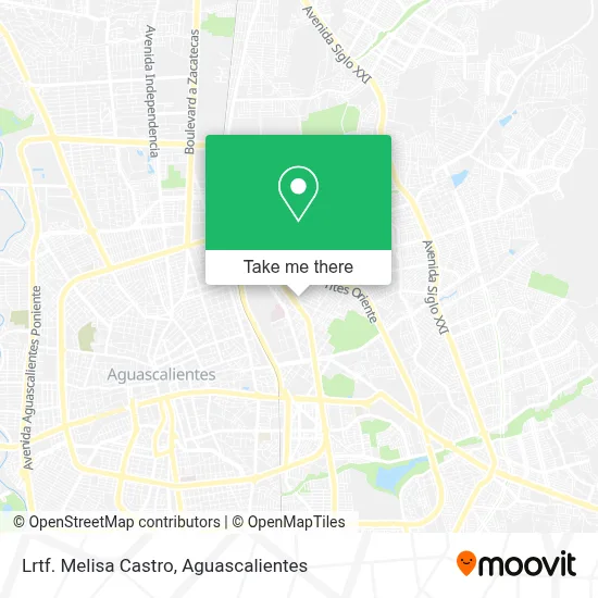 Lrtf. Melisa Castro map
