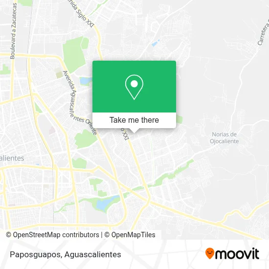 Paposguapos map