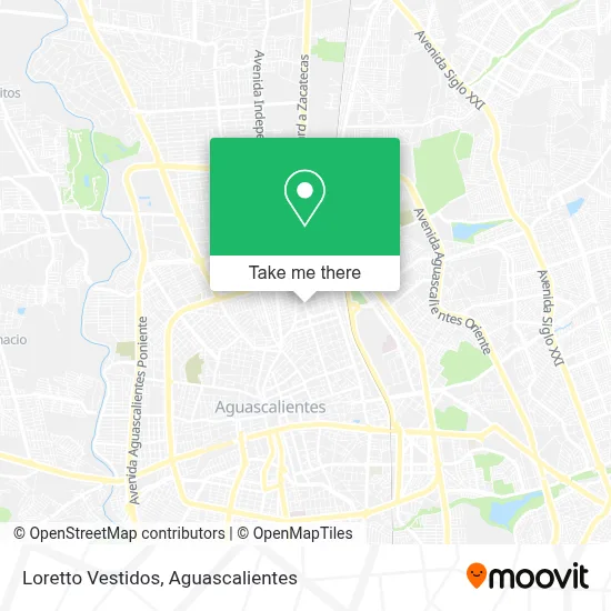 Loretto Vestidos map
