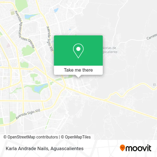 Karla Andrade Nails map