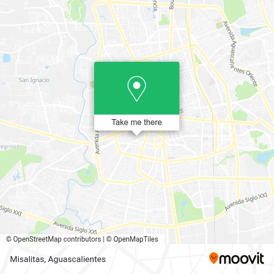 Misalitas map