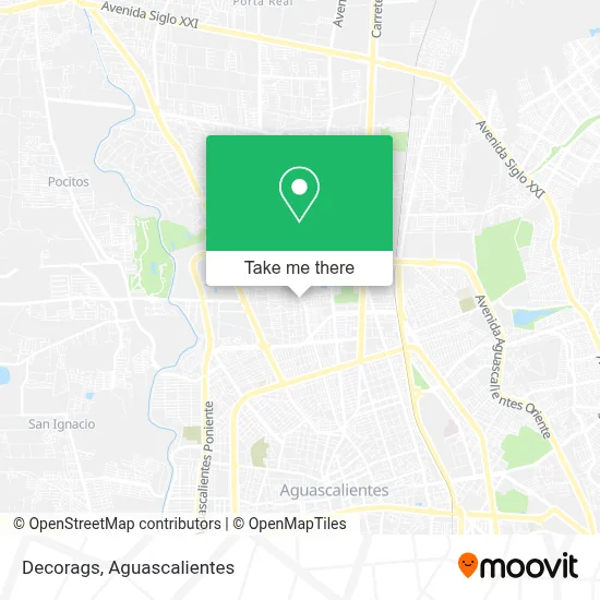 Decorags map