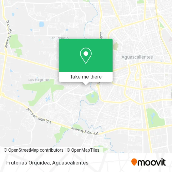 Fruterias Orquidea map