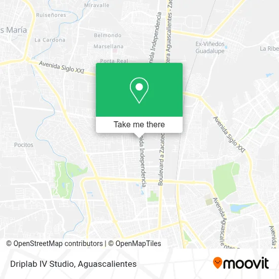 Driplab IV Studio map