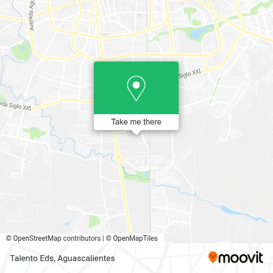 Talento Eds map