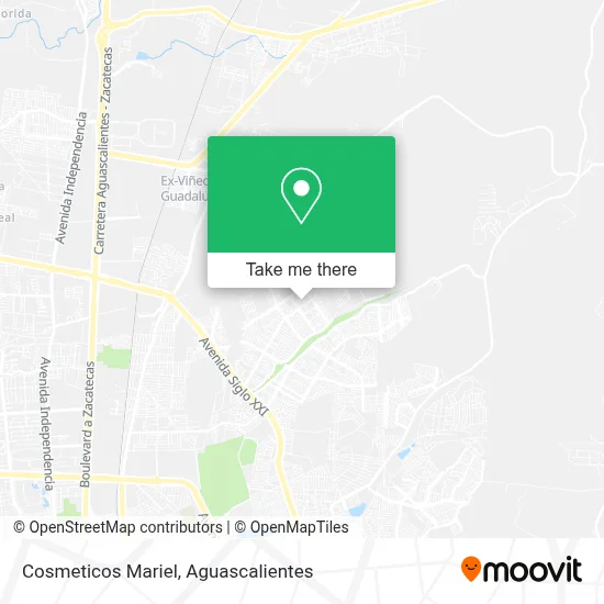 Cosmeticos Mariel map