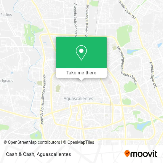Cash & Cash map