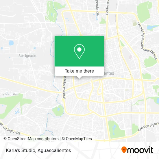 Karla's Studio map