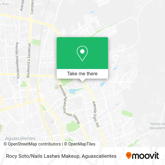 Rocy Soto/Nails Lashes Makeup map