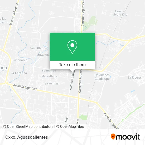 Oxxo map