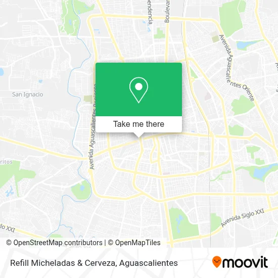 Refill  Micheladas & Cerveza map