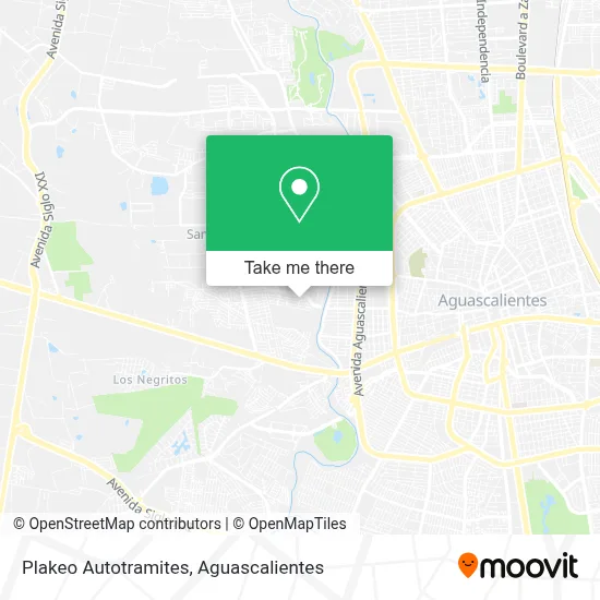 Plakeo Autotramites map