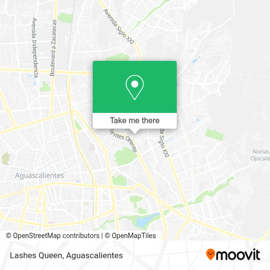 Lashes Queen map