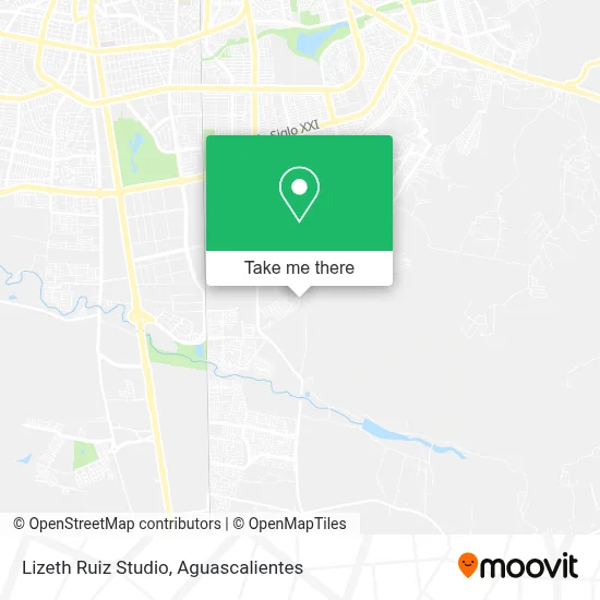 Lizeth Ruiz Studio map