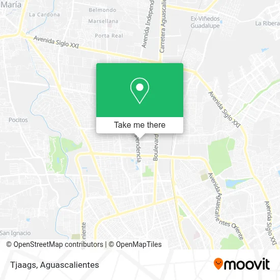 Tjaags map