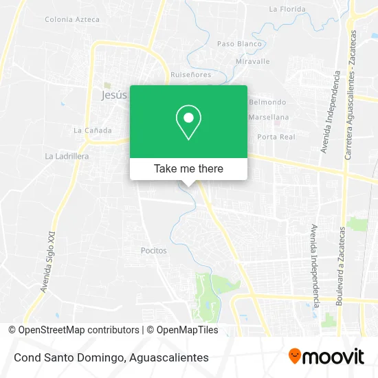 Cond Santo Domingo map