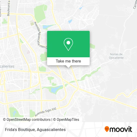 Frida's Boutique map
