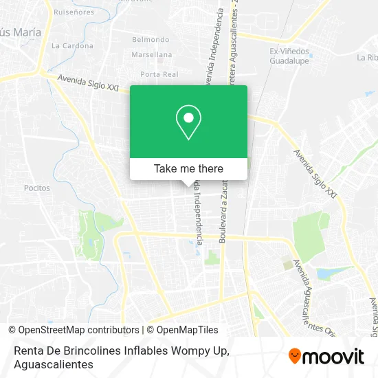 Renta De Brincolines Inflables Wompy Up map
