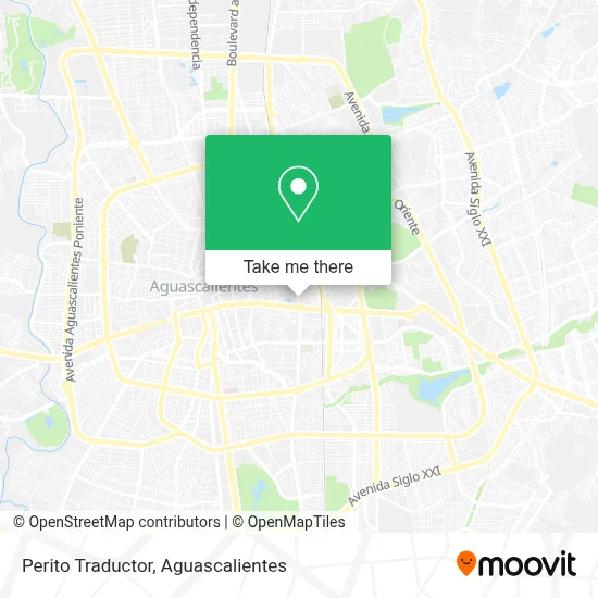 Perito Traductor map