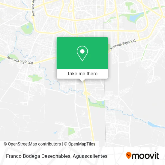 Franco Bodega Desechables map