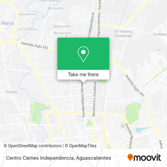 Centro Carnes Independencia map