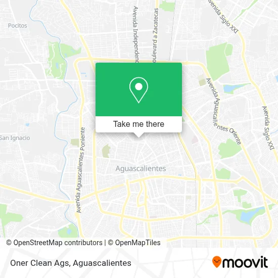 Oner Clean Ags map