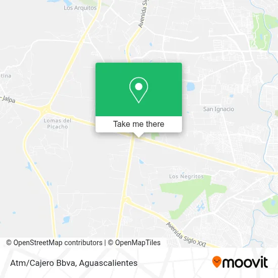 Atm/Cajero Bbva map