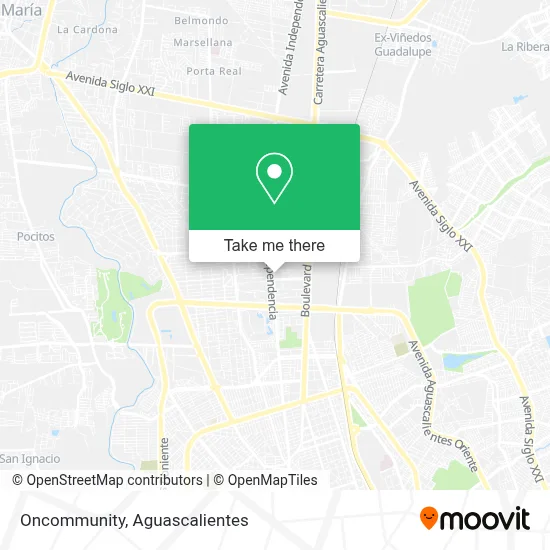 Oncommunity map