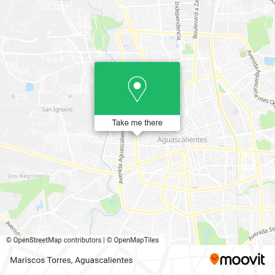 Mariscos Torres map