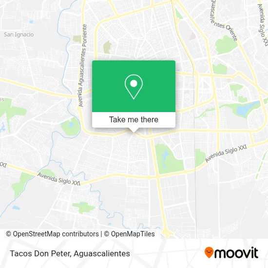 Tacos Don Peter map
