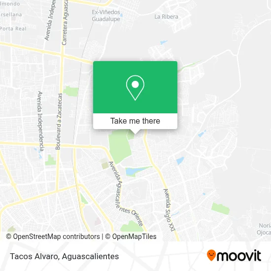 Tacos Alvaro map