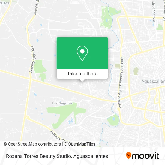 Roxana Torres Beauty Studio map