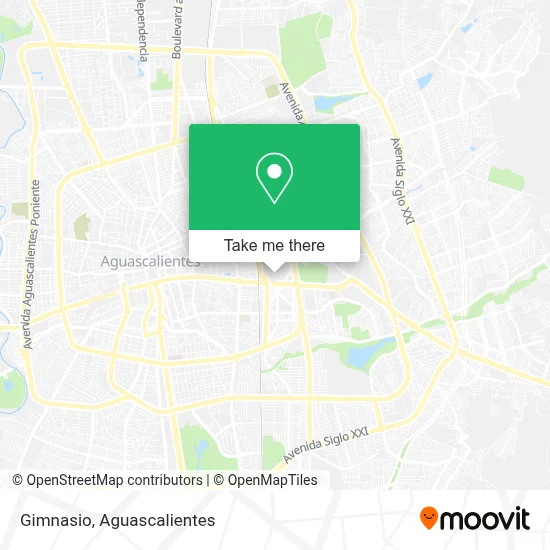 Gimnasio map