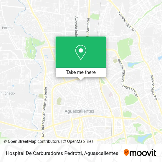 Hospital De Carburadores Pedrotti map