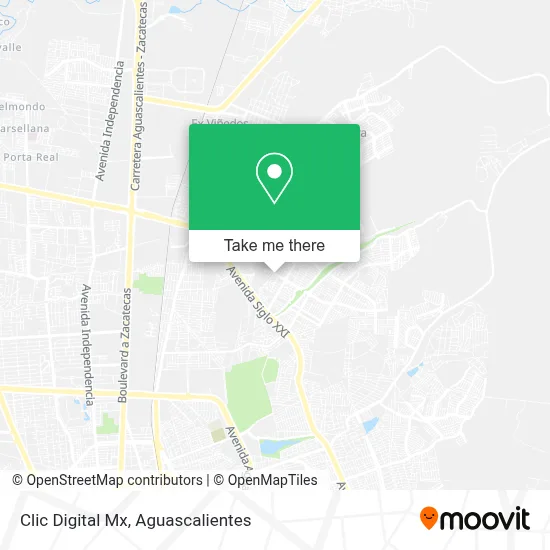 Clic Digital Mx map