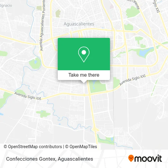 Confecciones Gontex map