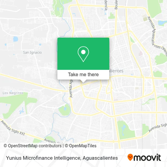 Yunius Microfinance Intelligence map