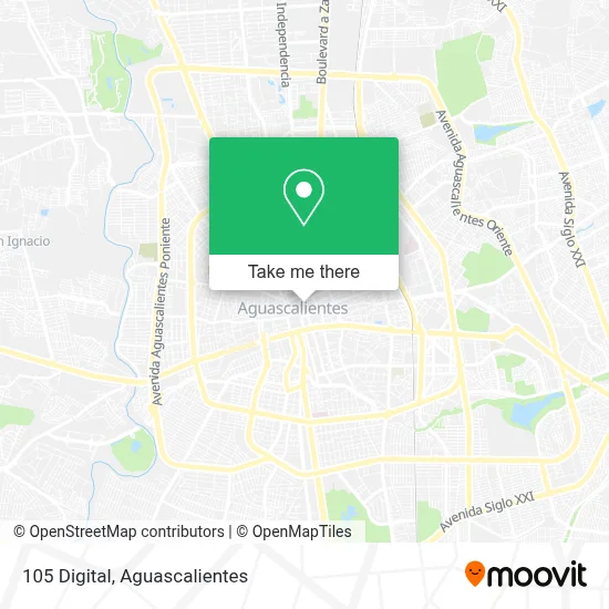 105 Digital map