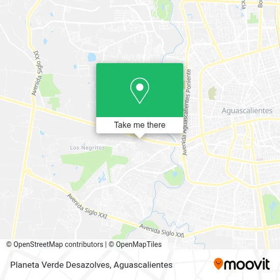 Planeta Verde Desazolves map