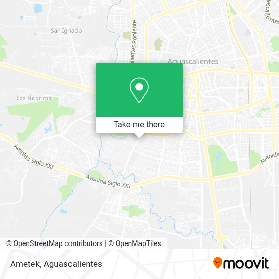 Ametek map