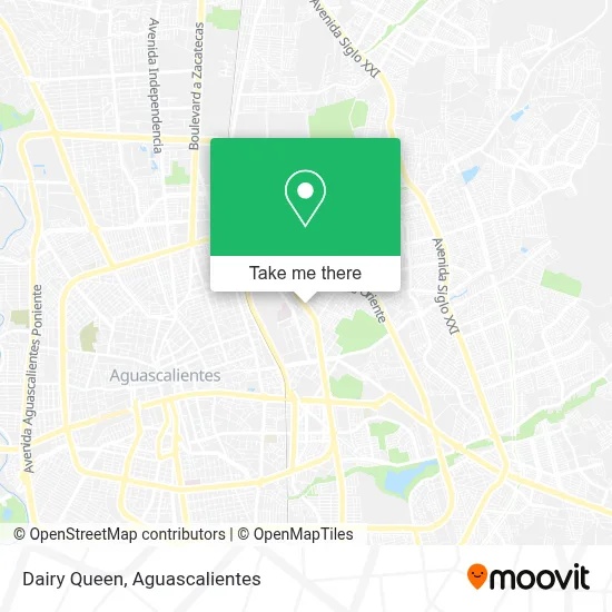 Dairy Queen map