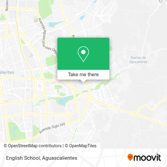 English School map